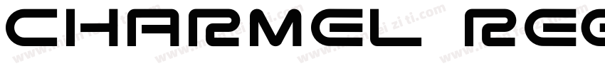 Charmel Regular◆字体转换